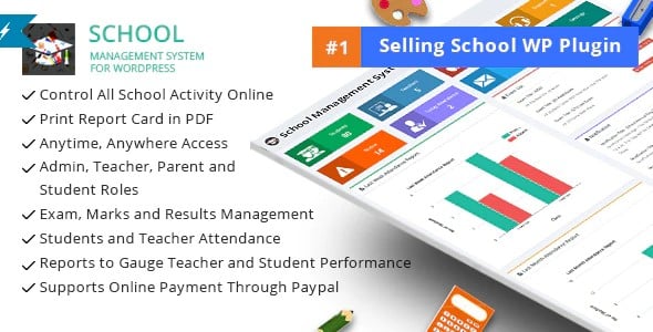 Plugin School Management System for Wordpress