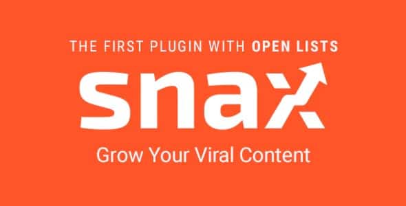 Plugin Snax - WordPress