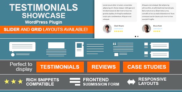 Plugin Testimonials Showcase - WordPress