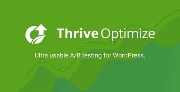Plugin Thrive Themes Optimize - WordPress
