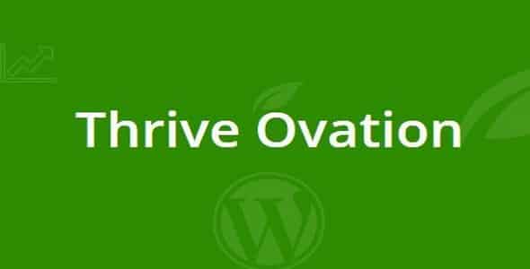 Plugin Thrive Themes Ovation - WordPress