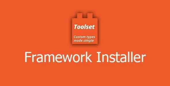 Plugin Toolset Framework Installer - WordPress