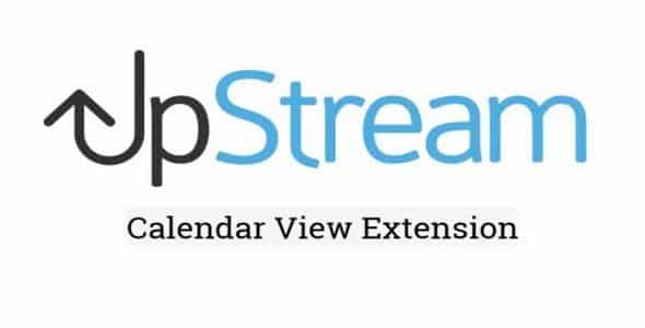 Plugin Upstream Calendar View Extension - WordPress