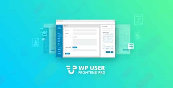 Plugin Wp User Frontend Pro - WordPress