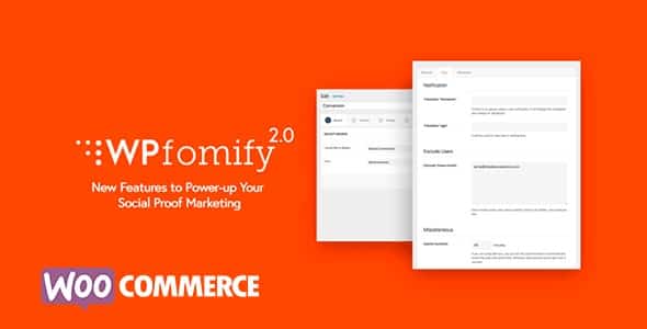 Plugin Wpfomify WooCommerce - WordPress