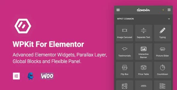 Plugin Wpkit For Elementor - WordPress