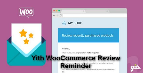 Plugin Yith WooCommerce Review Reminder - WordPress