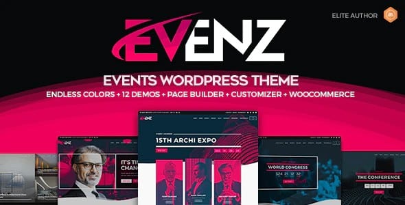 Tema Evenz - Template WordPress