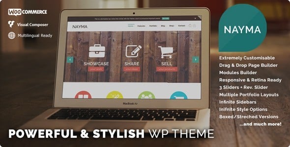 Tema Nayma - Template WordPress