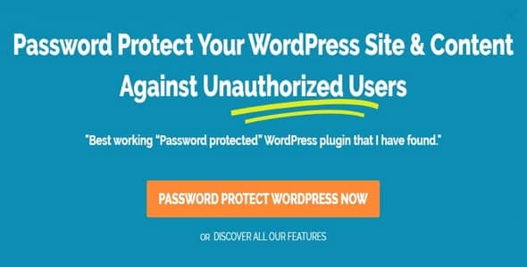 Password Protect WordPress Pro - WordPress