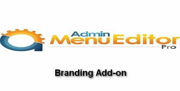 Plugin Admin Menu Editor Pro Branding Add-on - WordPress