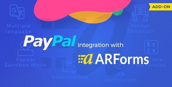 Plugin Arforms Paypal Addon - WordPress