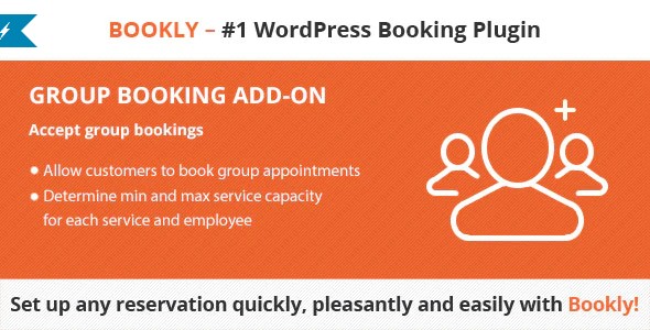 Plugin Bookly Group Booking - WordPress