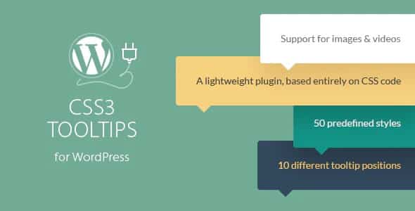 Plugin Css3 Tooltips For WordPress