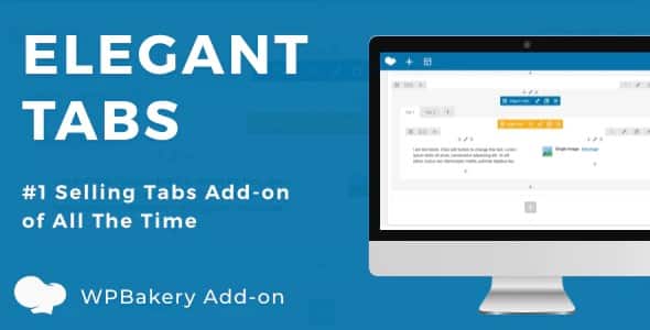 Plugin Elegant Tabs for WpBakery Page Builder - WordPress