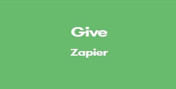 Plugin Give Zapier - WordPress