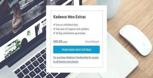 Plugin Kadence Woocommerce Extras - WordPress
