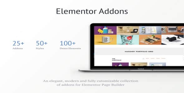Plugin Livemesh Addons for Elementor Premium - WordPress