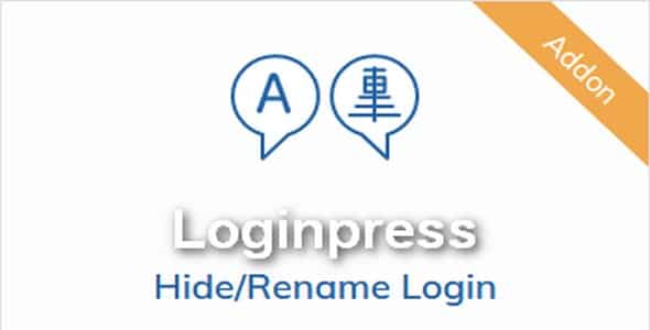 Plugin Loginpress Hide Rename Login - WordPress