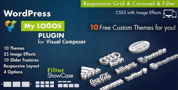 Plugin Logos Showcase for Visual Composer - WordPress