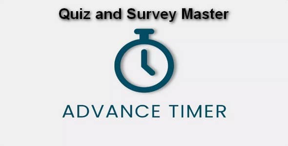 Plugin Quiz and Survey Master Advanced Timer - WordPress