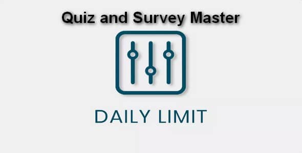 Plugin Quiz and Survey Master Daily Limit - WordPress
