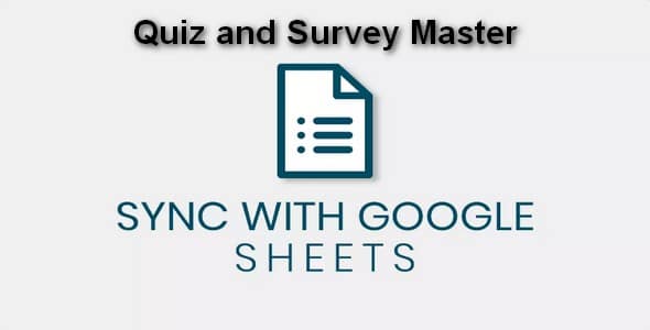 Plugin Quiz and Survey Master Google Sheet Connector - WordPress