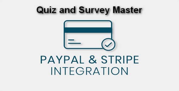 Plugin Quiz and Survey Master Paypal and Stripe Payment Integration - WordPress