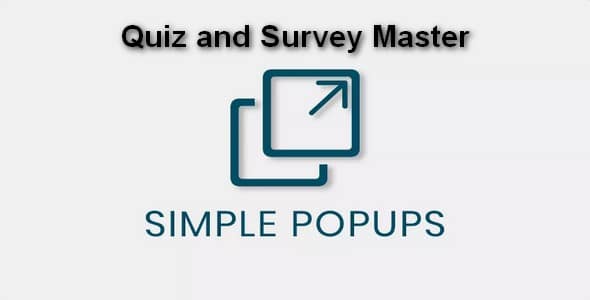 Plugin Quiz and Survey Master Simple Popups - WordPress