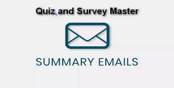 Plugin Quiz and Survey Master Summary Emails - WordPress