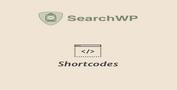 Plugin SearchWp Shortcodes - WordPress