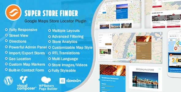 Plugin Super Store Finder for WordPress