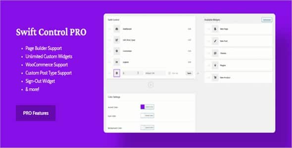 Plugin Swift Control Pro - WordPress