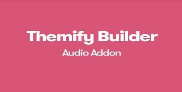Plugin Themify Builder Audio - WordPress