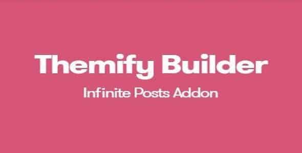 Plugin Themify Builder Infinite Posts - WordPress