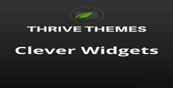 Plugin Thrive Themes Clever Widgets - WordPress