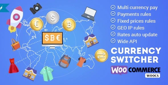 Plugin Woocs WooCommerce Currency Switcher - WordPress