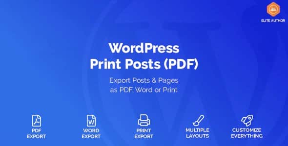 Plugin WordPress Print Posts Pages Pdf - WordPress