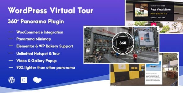 Plugin WordPress Virtual Tour 360 Panorama - WordPress
