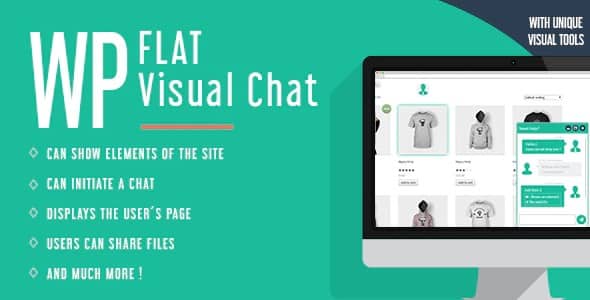 Plugin Wp Flat Visual Chat - WordPress