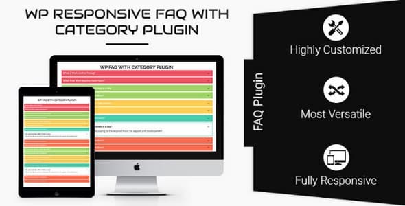 Plugin Wp responsive Faq with category plugin - WordPress