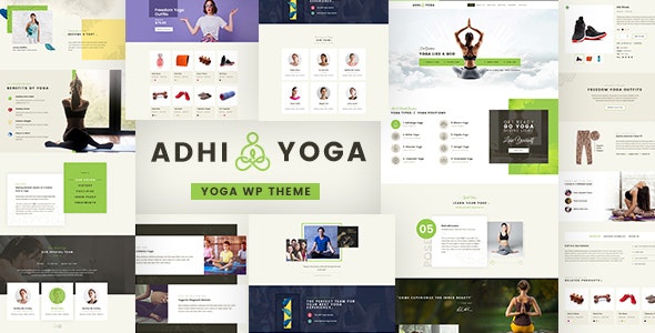 Tema Adhi Yoga - Template WordPress