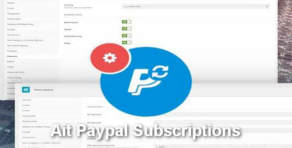 Plugin Ait Paypal Subscriptions - WordPress