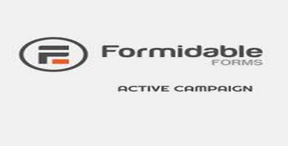 Plugin Formidable Forms ActiveCampaign Add-On - WordPress