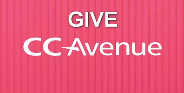 Plugin Give CcAvenue Gateway - WordPress