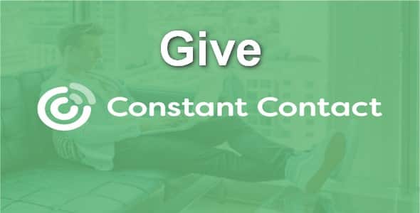 Plugin Give Constant Contact - WordPress