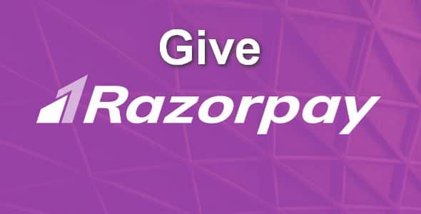 Plugin Give Razorpay Gateway - WordPress