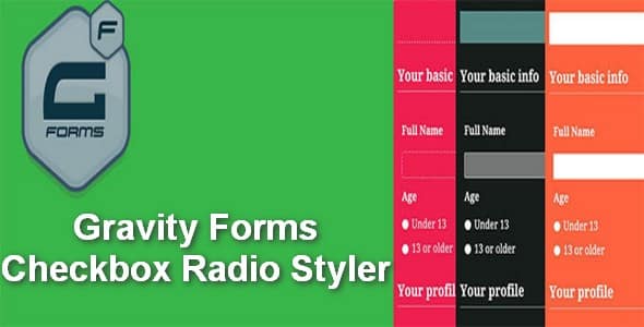 Plugin Gravity Forms Checkbox Radio Styler - WordPress