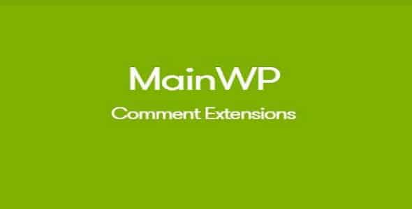 Plugin MainWp Comments - WordPress