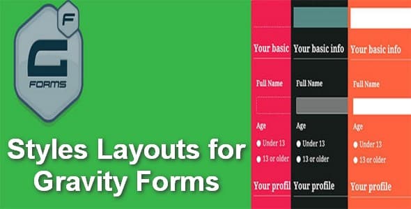 Plugin Styles Layouts for Gravity Forms - WordPress